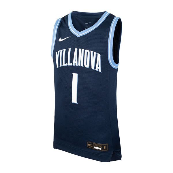 Youth Villanova Wildcats Replica Navy #1 Basketball Jersey - Front View