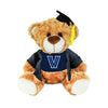 Villanova Wildcats Fred Graduation Brown Bear