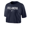 Ladies Villanova Wildcats Nike Dri-FIT Crop Top