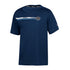 Youth Villanova Wildcats Impact T-Shirt in Navy - Front View