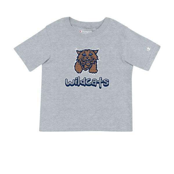 Toddler Villanova Wildcats Primary T-Shirt in Grey - Front View