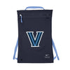 Villanova Wildcats Nike Utility Gymsack in Navy with Light Blue and White Detailing - Front View