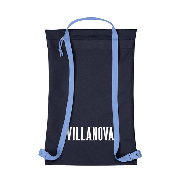 Villanova Wildcats Nike Utility Gymsack in Navy with Light Blue and White Detailing - Back View