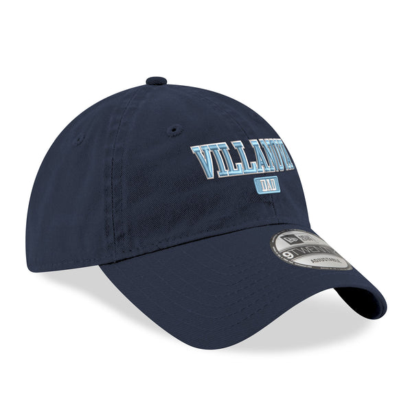 Villanova Wildcats Dad Navy Adjustable Hat - Right Side View