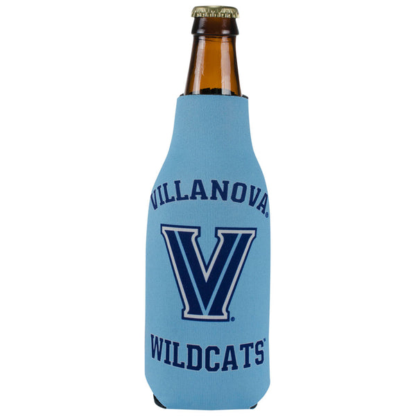 Villanova Wildcats Primary Bottle Coozie in Blue and Navy - Front View
