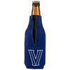 Villanova Wildcats Primary Bottle Coozie in Blue and Navy - Back View