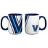 Villanova Wildcats 15 Oz. Logo Java Mug in White and Blue - Front and Back View