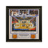 Villanova University 2016 NCAA Champions 23"x23" Framed Collage with a Piece of Final Four Basketball Court - Front View