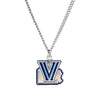 Villanova Wildcats State Outline Necklace