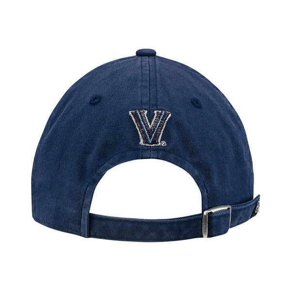 Ladies Villanova Wildcats Preference Adjustable Hat in Navy - Back View