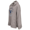 Ladies Villanova Wildcats Vintage Challenger Hood in Grey - Side  View