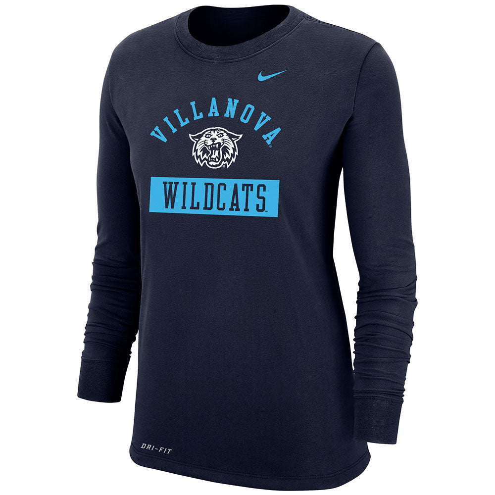 Villanova Wildcats Nike Basketball Drop Legend Long Sleeve