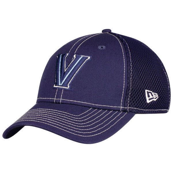 Villanova Wildcats Team Neo Flex Hat in Navy - 3/4 Right View