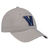 Villanova Wildcats Core Classic Unstructured Adjustable Hat in Gray - 3/4 Left View