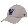 Villanova Wildcats Core Classic Unstructured Adjustable Hat in Gray - 3/4 Right View
