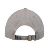 Villanova Wildcats Core Classic Unstructured Adjustable Hat in Gray - Back View