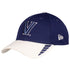 Villanova Wildcats Trush Structured Adjustable Hat in Navy and White - 3/4  Right View