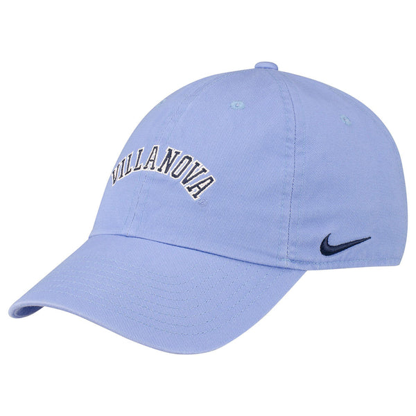 Villanova Wildcats Nike Wordmark Adjustable Hat in Blue - 3/4 Right View