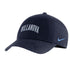 Villanova Wildcats Nike Wordmark Adjustable Hat in Navy - Front View