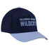 Villanova Wildcats Nike Stacked Colorblocked Flex Hat in Navy and Blue - 3/4 Left View