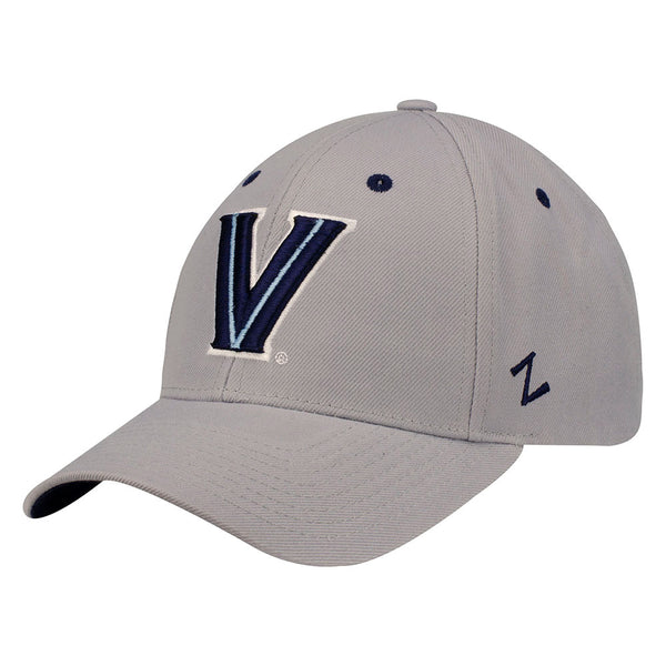 Villanova Wildcats ZH Fog Adjustable Hat in Gray - 3/4 Right View