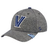 Villanova Wildcats Runner Up Flex Hat in Gray - 3/4 Right View