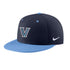 Villanova Wildcats Nike Aero True Baseball Navy Fitted Hat - Front View