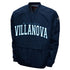 Villanova Wildcats Windshell V-Neck Pullover Jacket in Navy - Front View
