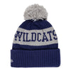 Villanova Wildcats Sport Cuffed Knit Hat in Navy - Back View