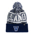Villanova Wildcats Bjorn Knit Cuff Hat in Blue - Front View