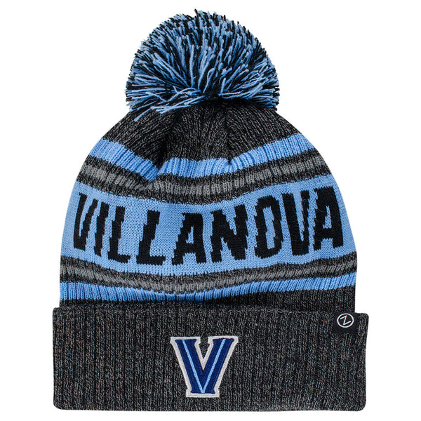 Villanova Wildcats Magnus Knit Cuff Hat in Grey - Front View