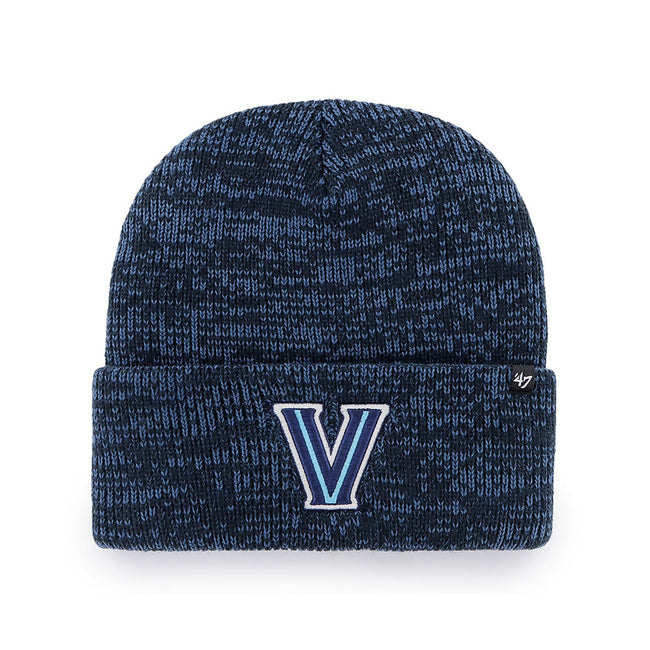 Villanova Wildcats Arched Wordmark Reverse Weave Grey Crew