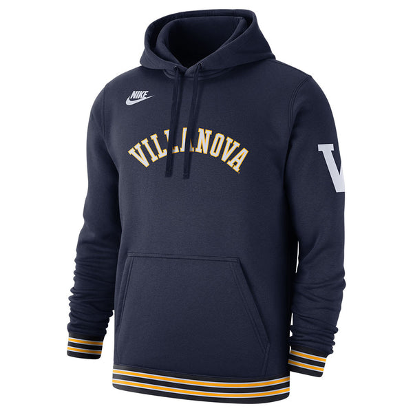 Villanova Wildcats Nike Retro Script Sweatshirt in Navy - Front View