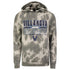 Villanova Wildcats Tie Dye Water Tower Sweatshirt in Gray - Front View