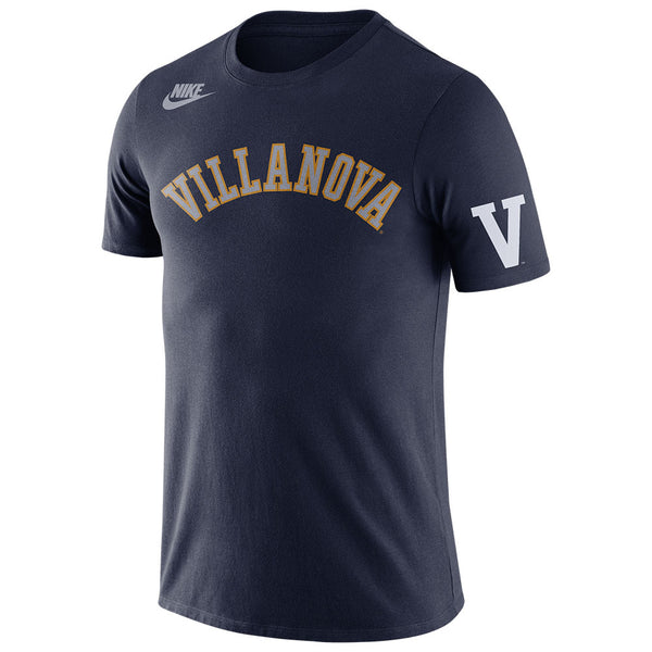 Villanova Wildcats Nike Retro T-Shirt in Navy - Front View