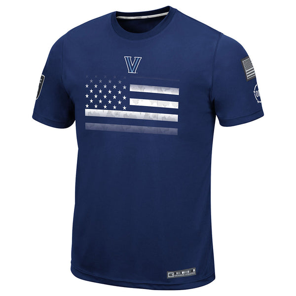 Villanova Wildcats OHT Butterbar T-Shirt in Navy - Front View