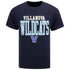 Villanova Wildcats Wordmark Logo T-Shirt in Navy - Front View
