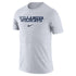 Villanova Wildcats Nike Velocity GFX T-Shirt in White - Front View