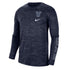 Villanova Wildcats Nike Velocity Legend Long Sleeve T-Shirt in Navy - Front View