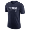 Villanova Wildcats Nike Dri-Fit Nova Nation Navy T-Shirt - Front View