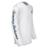 Villanova Wildcats Tommy Bahama Billboard Football Long Sleeve Shirt in White - Side View