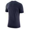 Villanova Wildcats Nike Triblend Campus Navy T-Shirt - Back View