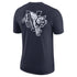 Villanova Wildcats Nike Vault Back Print T-Shirt in Navy - Back View