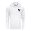 Villanova Wildcats Long Sleeve Sunrise Hooded T-Shirt - Front View