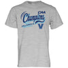 Villanova Wildcats 2021 CAA Champs Grey T-Shirt
