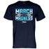 Villanova Wildcats 2022 March Madness T-Shirt in Navy - Front View