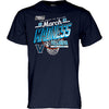 Villanova Wildcats Women's Basketball 2023 March Madness Navy T-Shirt