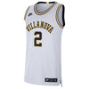 Villanova Wildcats Nike Limited Retro Basketball Jersey in White - Front View