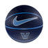 Villanova Wildcats Nike Full Size Rubber Basketball in Navy - Back View