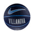 Villanova Wildcats Nike Full Size Rubber Basketball in Navy - Front View